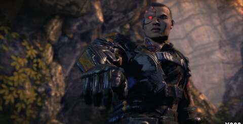 Native 1080p up against the 360's upscaled output. The computer version benefits greatly from enhanced art assets. There's a sense that Epic and People Can Fly have really looked after PC owners.