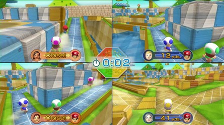 The Chase Mii demo highlights the multiplayer concepts the detached tablet screen offers, but again, visually this is very much traditional Wii territory. At the very least, the HD output allows for a decent amount of real estate for each player in the split-screen mode.
