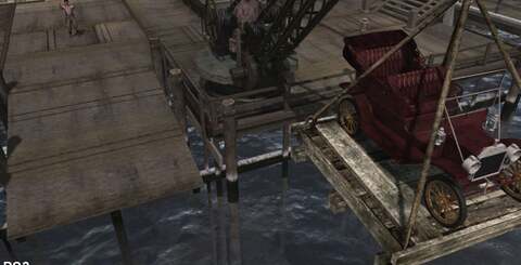 Some shadows are seemingly omitted on PS3 (check out the pier), and it's apparent that the water effect is rather more simplistic compared to the 360 version.