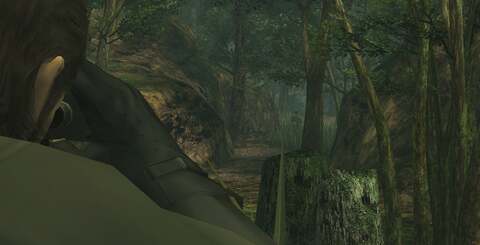 The two PS2 Metal Gear Solid outings get the HD treatment in these shots. MGS3 in particular looks very cool.