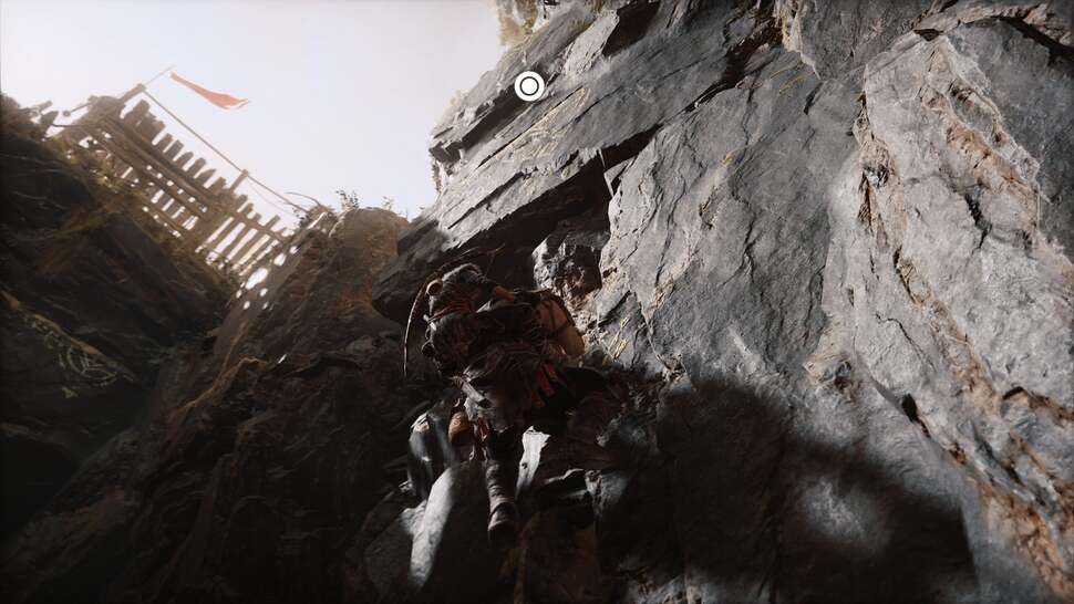 A subtle use of depth of field combines with rich lighting resulting in many dramatic scenes. You might also notice the 'circle' button prompt - this is one of the only times we noticed any sort of on-screen button prompt in the demo