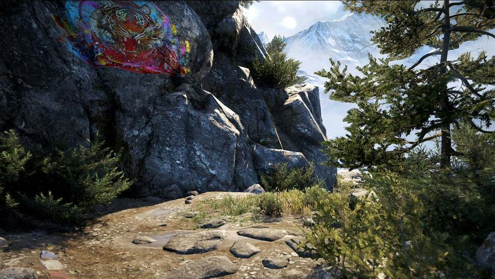 Texture-work in the demo shown is crisp, but most of the terrain relies on very plain geometric designs. There's still a hint of the game's PS3 and Xbox 360 development lurking in the background of this next-gen version