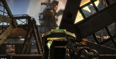 The god ray tech appears to affect the visual make-up of the exterior scenes in both dramatic and more subtle ways, as these comparison shots hopefully demonstrate.