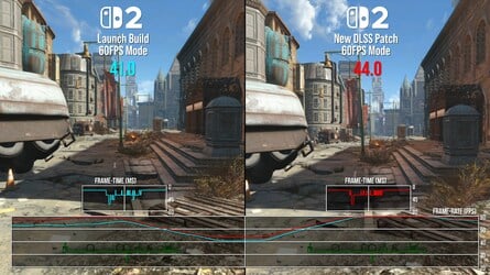 DLSS definitely seems to improve performance over the launch TAA version we previously tested, but it can't solve the game's CPU-limited nature. That said, there is perhaps some evidence that the stutters here have improved. Click on the thumbnails for higher resolution.