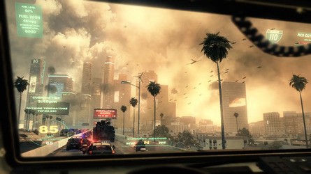 The Black Ops 2 reveal trailer seems to be running from Xbox 360 code, and taking a look at some hard edges suggests that native rendering resolution has been adjusted from the 1024x600 of previous CODs to 880x720 with 2x MSAA. These shots demonstrate that the upscaling technique used has been significantly improved, looking cleaner with reduced blur.