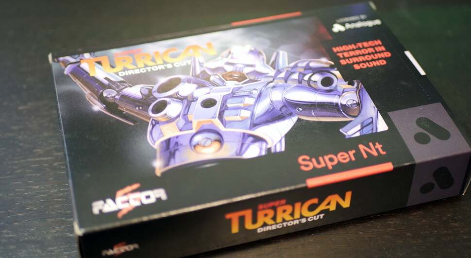 A bonus box is included with the package. If only a real cartridge had been produced as well