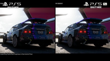 Here are two examples of the self-reflections possible on PS5 Pro's quality mode versus the quality mode on the standard PS5.