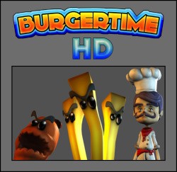 BurgerTime World Tour Cover