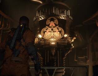 The mechanical environments here are suitably impressive - detailed and atmospheric with a ton of detail, motion-blurred movement and realistic lighting.