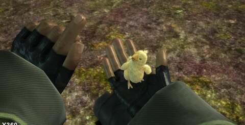 A closer look at the effect gives the strong impression that the shadows are merely offset, being clipped by the elements supposedly casting the shadows.