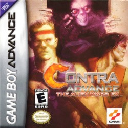 Contra Advance: The Alien Wars EX Cover