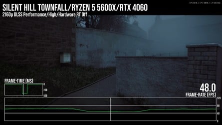 Silent Hill: Townfall PC performance is initially good, even on the modest RTX 4060, but the shader compilation stutter and traversal stutter sour the experience considerably - and improvements must be made. 
