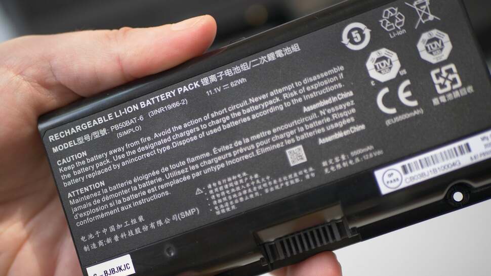 The 62Whr battery isn't going to help you much. At least you can move the unit about without powering down?