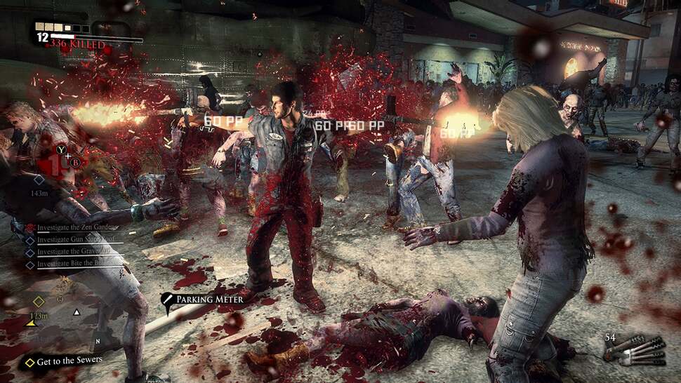 Effects-work is a highlight in particular, with some stunning elemental attacks, the inevitable excesses of blood splatter, and even an expensive per-object motion blur