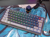 Cherry Xtrfy K63W compact wireless gaming keyboard with low-profile mechanical switches and ultra-wideband dongle