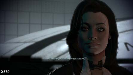 Very much a matter of personal taste, but some of the changes to the lighting in the PS3 version of Mass Effect 2 don't appear to flatter the stunning character artwork.