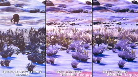 MetalFX upscaling is effective, and tends to look more similar to DLSS than FSR2.