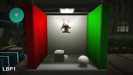 The classic Cornell Box has long been used to test the realism of rendering engines. Here, LBP2 comprehensively outscores the original in terms of lighting accuracy.