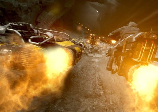 Star Wars: Galactic Racer's physics-based destructive tech and high-speed DNA shows promise
