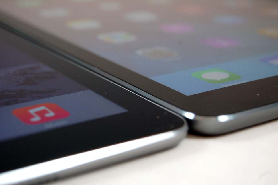 The iPad Air 2 is 18 per cent thinner than its predecessor, but to be honest, 18 per cent of 'not much' isn't really that big a deal