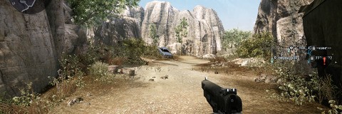 A range of settings are available allowing Warface to scale across a wide range of PCs - we reckon that even modern PC with integrated graphics could run this on sensible settings very nicely. Here's a couple of comparison with the three global presets engaged.