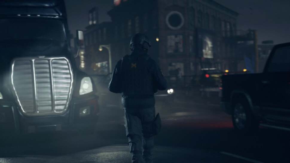 Texture pop-in can sometimes be observed during cut-scenes but at least it serves as a reminder that all of these complex sequences are generally real-time