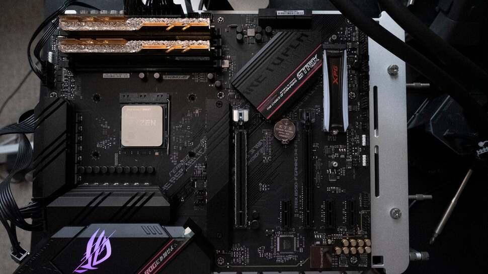 Our test setup for Ryzen 9 3900XT and Ryzen 73800XT