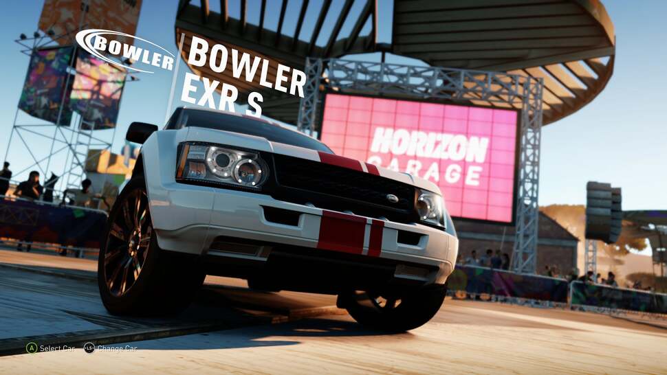 Depth of field is used to highlight the pristinely rendered cars during pre-race sequences, and to simulate the impact of a collision when driving