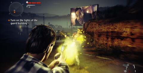 Alan Wake's American Nightmare is the first console game we're aware of to combine 4x MSAA with post-process FXAA, and while the overall look is very clean, there are moments where the artifacting looks worse than it did in the original game.