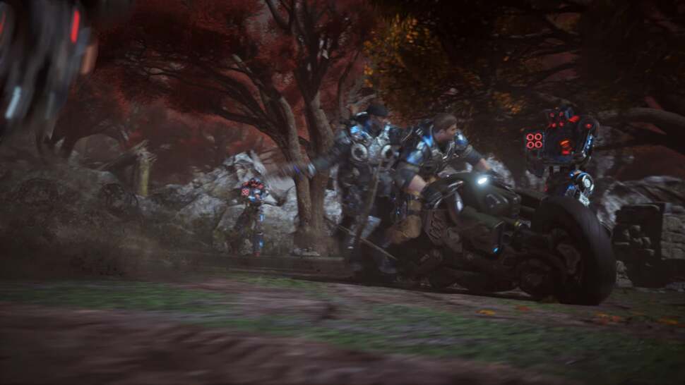 Certain cutscenes are pre-rendered and, thankfully, the bit-rate is high enough to avoid serious macro-blocking