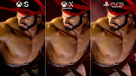 Both PlayStation 5 and Xbox Series X are a match with their 4K target resolutions and settings - though Series S falls far behind. The 4TF machine uses a 1080p target for a start, and also removes visual features like background NPCs, lighting - plus lower grade textures.