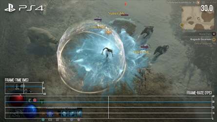 Diablo 4 is diminished on last-gen consoles. Using PS4 as an example, 30fps is the standard, but there are distressing stutter issues to consider too.