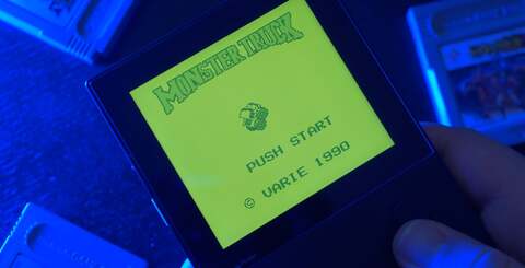 Examples of the remarkable screen quality when handling Game Boy, Game Boy Color and Game Boy Advance titles.