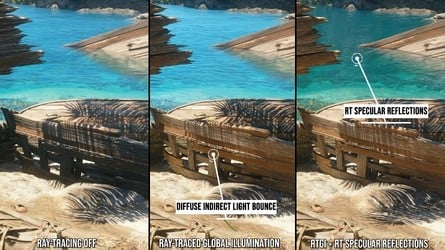 Here's how the standard and extended RT modes compare - click to enlarge. RT can also be disabled for lower-end systems. 