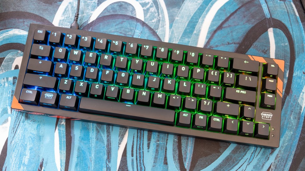 Cherry Xtrfy K5 Pro from the top