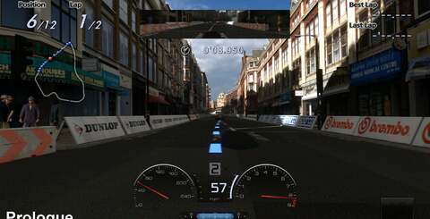 Courses such as London remain much the same since Prologue's release two years ago. The Eiger Nordwand course is also a match, although several track variations were added to the final game.