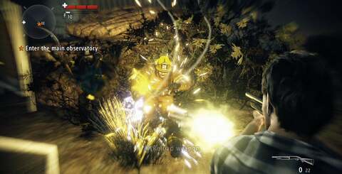 Alan Wake's American Nightmare is the first console game we're aware of to combine 4x MSAA with post-process FXAA, and while the overall look is very clean, there are moments where the artifacting looks worse than it did in the original game.