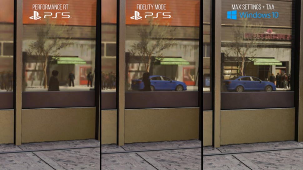 Another example of how the 'very high' RT settings on the PC version push ray tracing support significantly beyond the PS5 rendition of the game