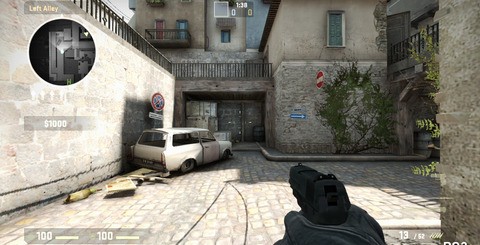 The PS3 version of Counter-Strike appears to enjoy some advantages in terms of light sources, but while the Xbox 360 SKU has an edge in terms of texture filtering quality amongst other things.