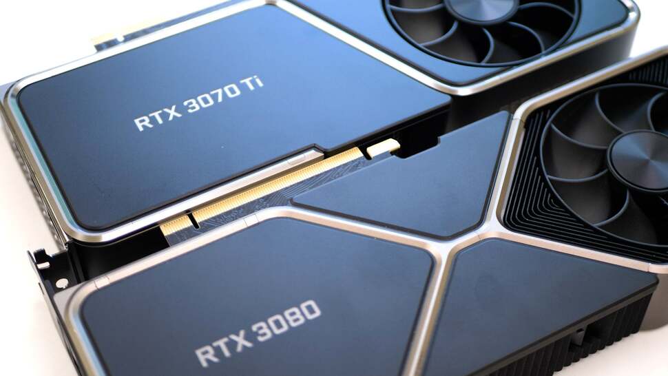 The 3070 Ti and 3080 - so close here, but not so much in terms of performance