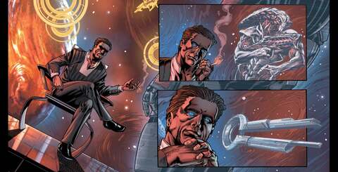 The Mass Effect semi-interactive comic, drawn by Dark Horse, is back. This time it covers the events of both the original game and its sequel, though its coverage of the full story is somewhat patchy at best.