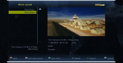 The PS3 version's YouTube uploader is a nifty little addition to the game. Upload interface screens on the top, with a couple of quality samples from a capture below.