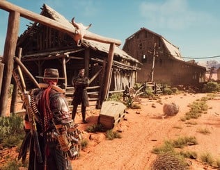 Evil West offers an impressive variety of beautiful locales, enlivening the campaign.