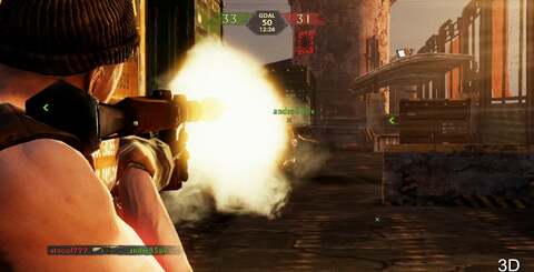 Here we're comparing the basic 2D 720p framebuffer with one eye's worth of 3D. As you can see, Naughty Dog has used lower quality models and pared back environmental detail and resolution in order to make the game viable in true stereoscopic 3D. In motion, the compromises are not so readily apparent.