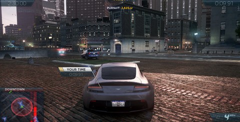 Most Wanted is a visually arresting game at higher resolutions on PC, but the clarity is sullied a little by the enforced post-process AA. This blurs over some of Criterion's beautiful asset work, though having sky-high resolutions helps with visibility over long highway stretches.