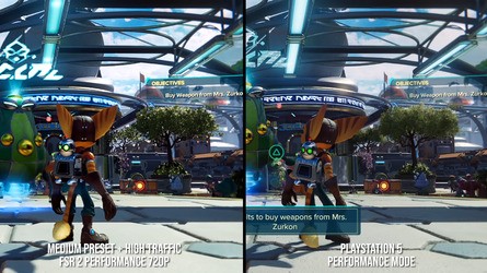The Steam Deck is obviously lower resolution than PS5, but you'd have to say the bulk of the game's visual makeup remains intact with these settings.