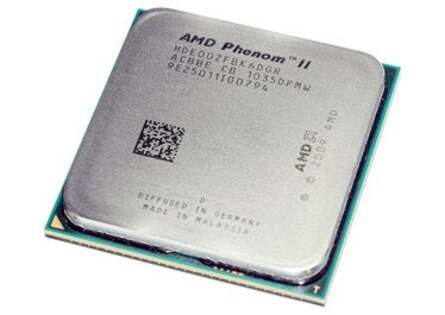 Two CPUs that will run Battlefield 3 admirably well. On the left we have hex core AMD Phenom II X6 1100T, while on the right we have Intel's 2600K quad core chip.