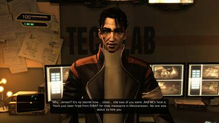 Character artwork and animation does feel a little dated - clothing moves as though it is grafted onto the actors, for example. Bearing in mind how much Eidos Montreal has managed to cram onto a DVD, it's probably too much to expect technological miracles on all aspects of the game.