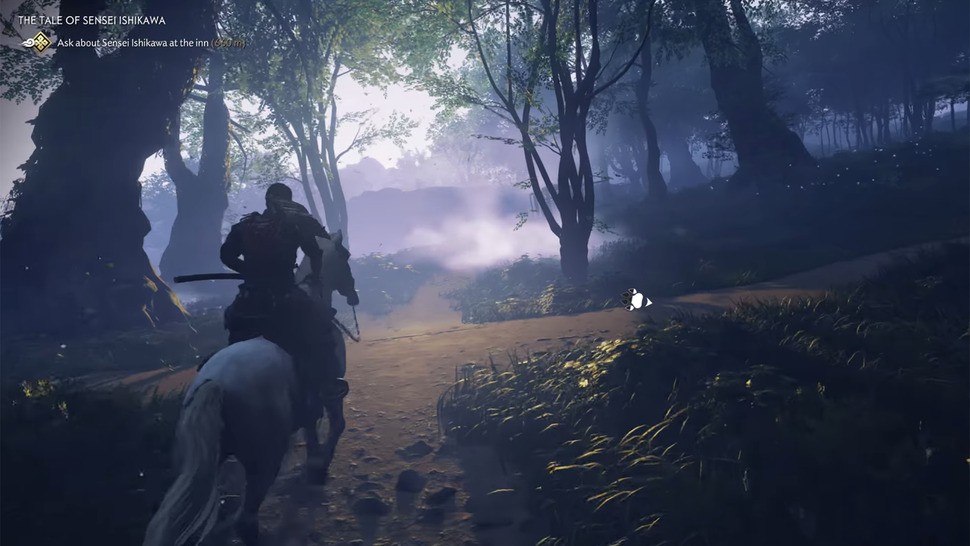 Ghost of Tsushima's unique art style delivers a detailed but dreamy open world