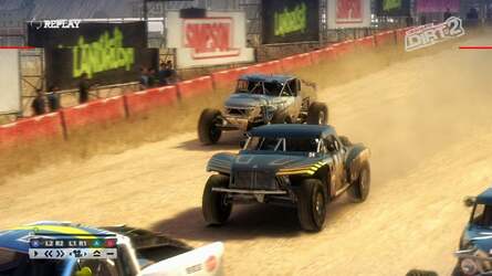 An example of how context dictates how much impact screen tear has on a particular scene. The left shot has next to no lateral movement and faraway scenery movement, resulting in a barely perceptible tear. The right shot is in stark contrast on both counts and is far more apparent.